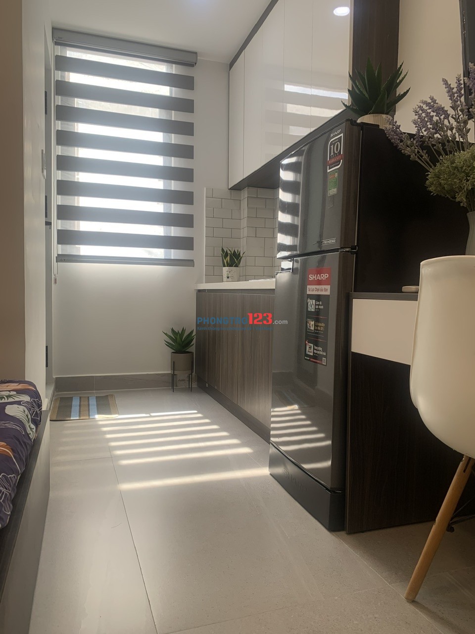  CHO THUÊ STUDIO CHDV_CỬA SỔ, BAO THOÁNG, XINH, SẠCH SẼ, FULL NỘI THẤT_GẦN VLU (CƠ SỞ 1), HSU, UEH