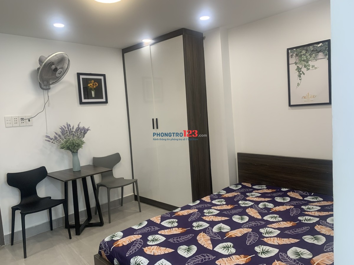  CHO THUÊ STUDIO CHDV_CỬA SỔ, BAO THOÁNG, XINH, SẠCH SẼ, FULL NỘI THẤT_GẦN VLU (CƠ SỞ 1), HSU, UEH