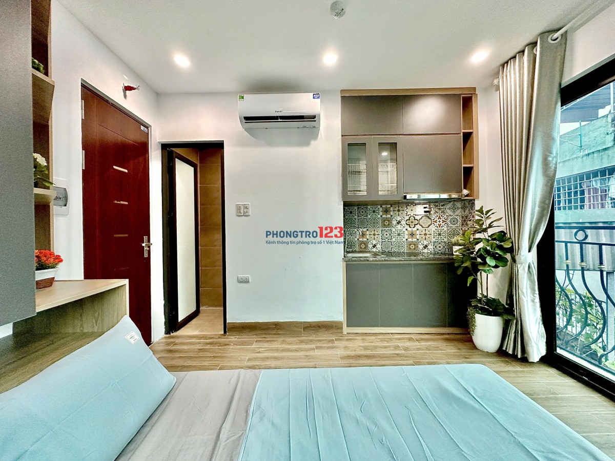 CHÍNH CHỦ CHO THUÊ CĂN HỘ DỊCH VỤ MỚI XÂY SIÊU VIP - FULL NỘI THẤT - NGAY TRUNG TÂM MỄ TRÌ!