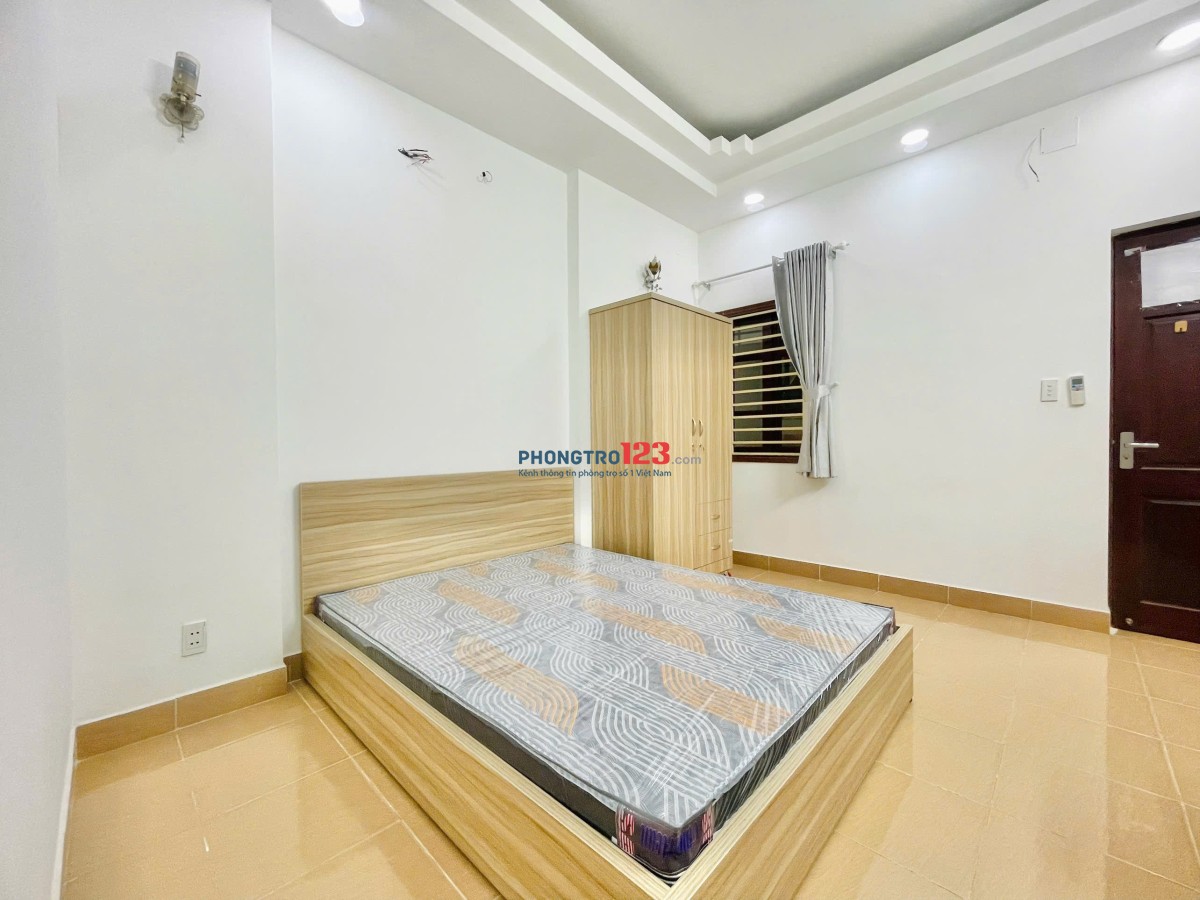 Phòng Studio tách bếp 45m2 gần đh Ngoại Thương, Hutech, Hồng Bàng ở Đinh Bộ Lĩnh Bình Thạnh