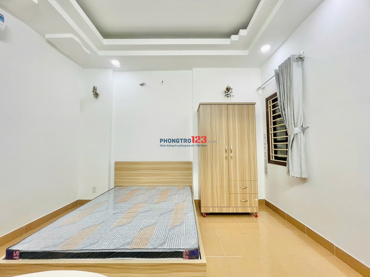 Phòng Studio tách bếp 45m2 gần đh Ngoại Thương, Hutech, Hồng Bàng ở Đinh Bộ Lĩnh Bình Thạnh
