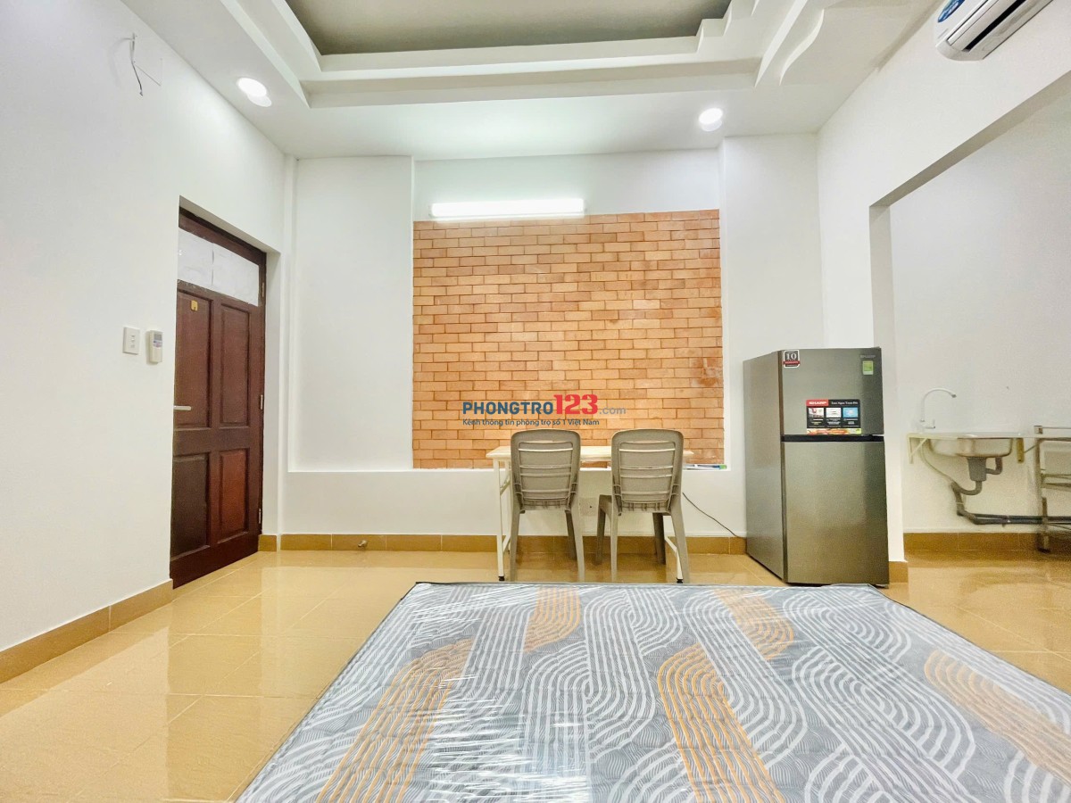 Phòng Studio tách bếp 45m2 gần đh Ngoại Thương, Hutech, Hồng Bàng ở Đinh Bộ Lĩnh Bình Thạnh