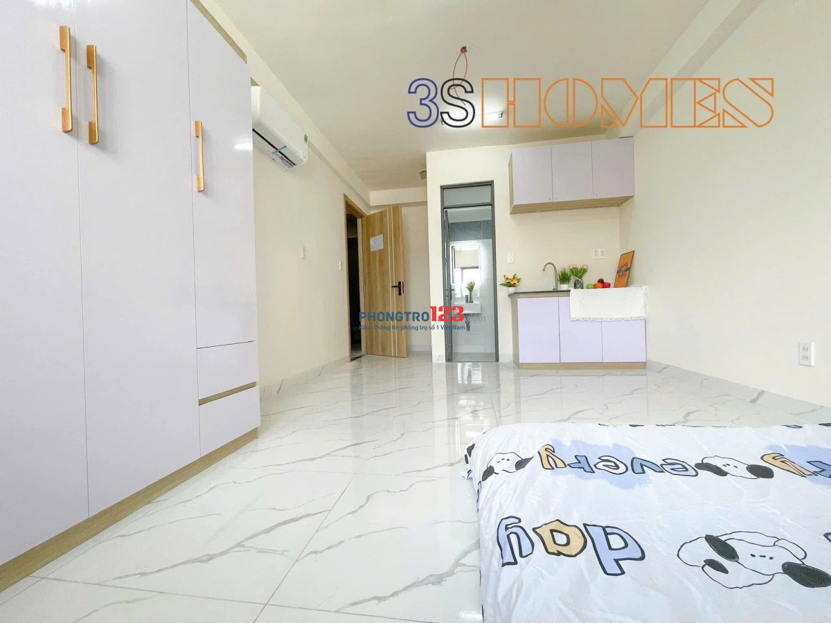 Phòng trọ mới xây sạch đẹp gần nttu, cao đẳng điện lực, cvpmqt