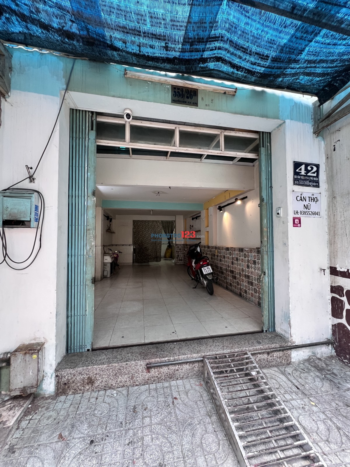 Mặt bằng cho thuê gần công viên gia định, thuận tiện đi lại
