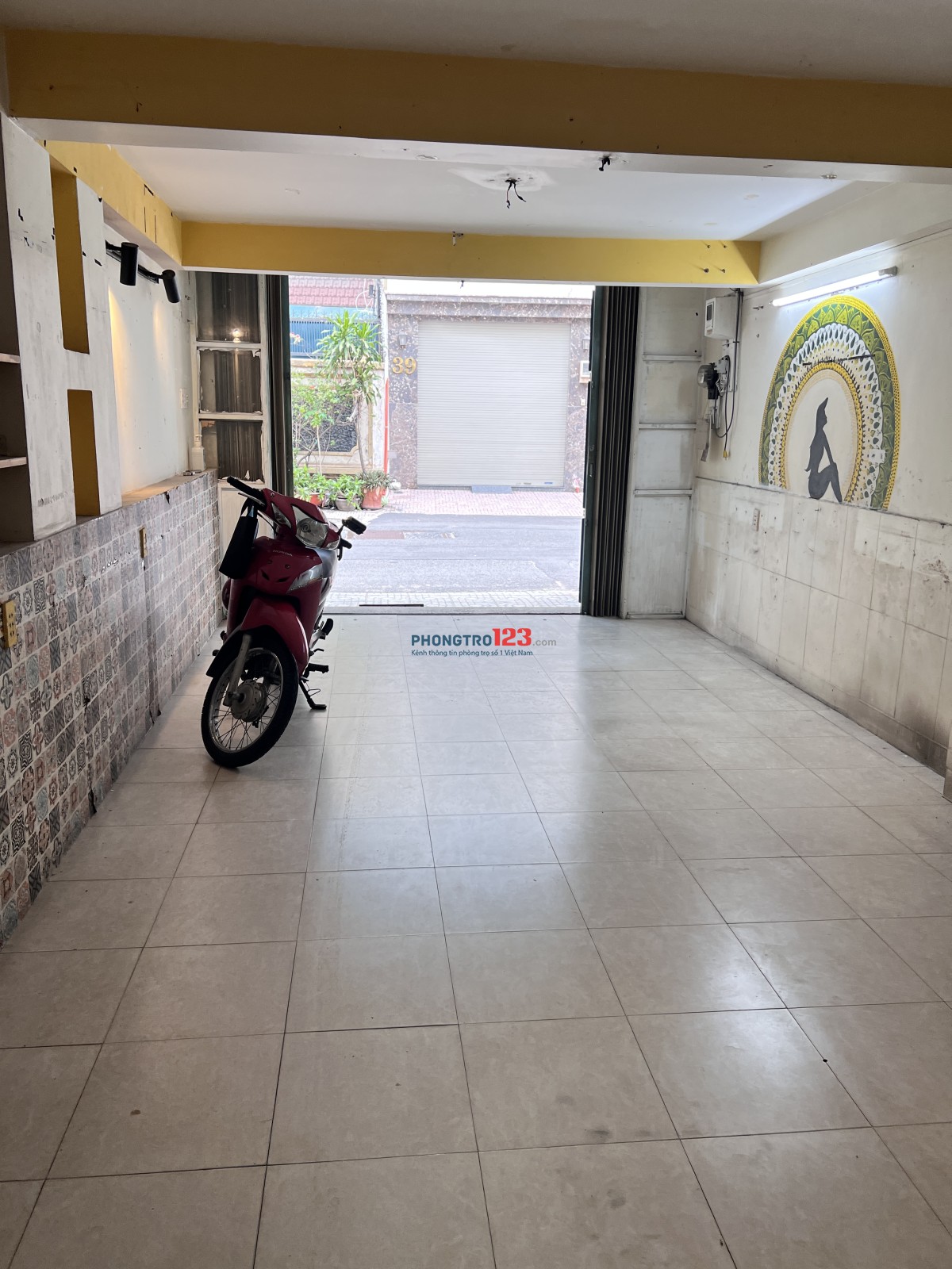 Mặt bằng cho thuê gần công viên gia định, thuận tiện đi lại