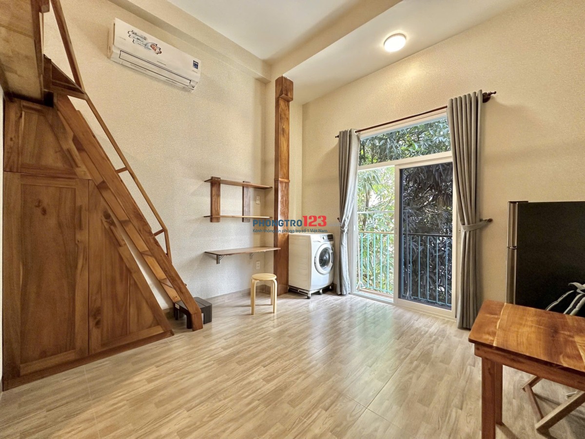 Phòng trọ có gác xịn xò rộng rãi cho tân sinh viên nằm giữa Tân Bình gần các trường Đại học