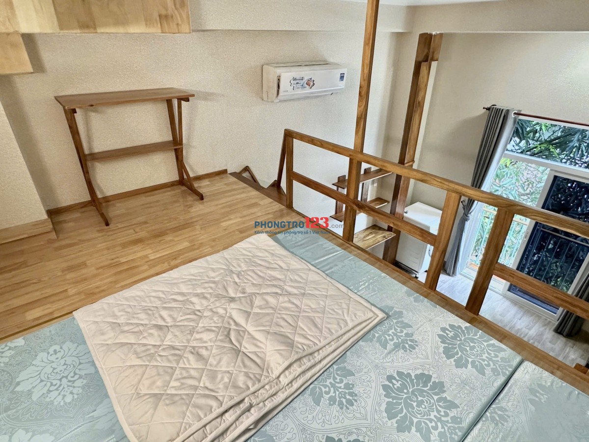 Phòng trọ có gác xịn xò rộng rãi cho tân sinh viên nằm giữa Tân Bình gần các trường Đại học