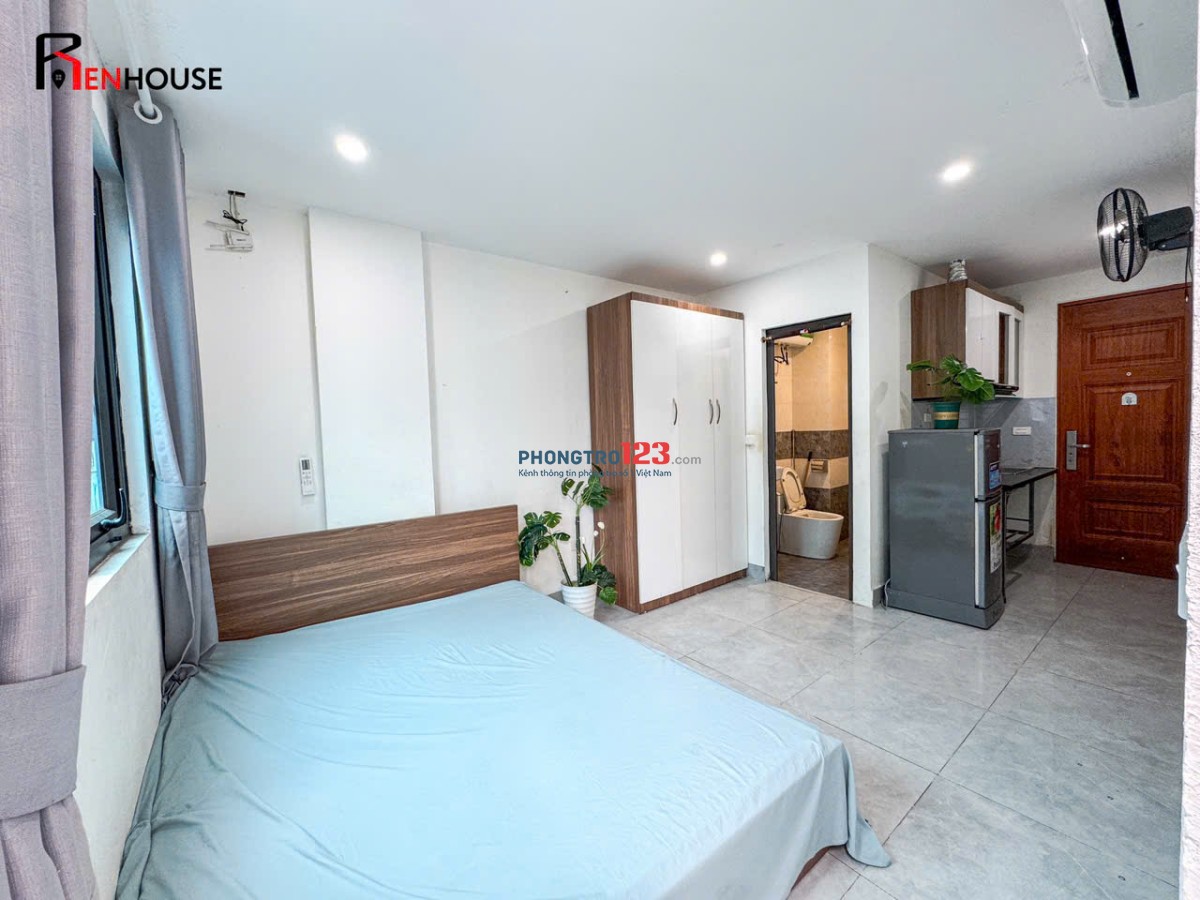 PHÒNG STUDIO 3.8 TRIỆU, FULL NỘI THẤT, Ở NGAY TẠI NGÕ 205 PHÚ DIỄN!