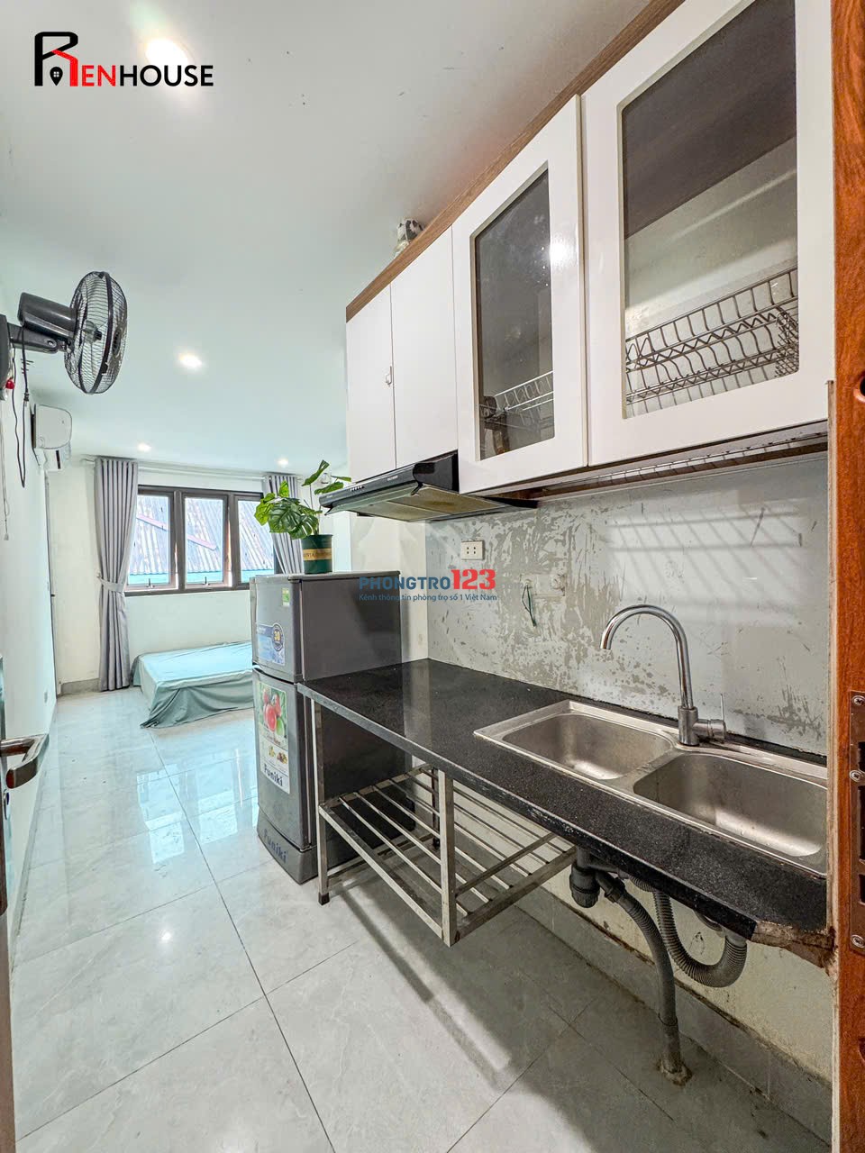 PHÒNG STUDIO 3.8 TRIỆU, FULL NỘI THẤT, Ở NGAY TẠI NGÕ 205 PHÚ DIỄN!