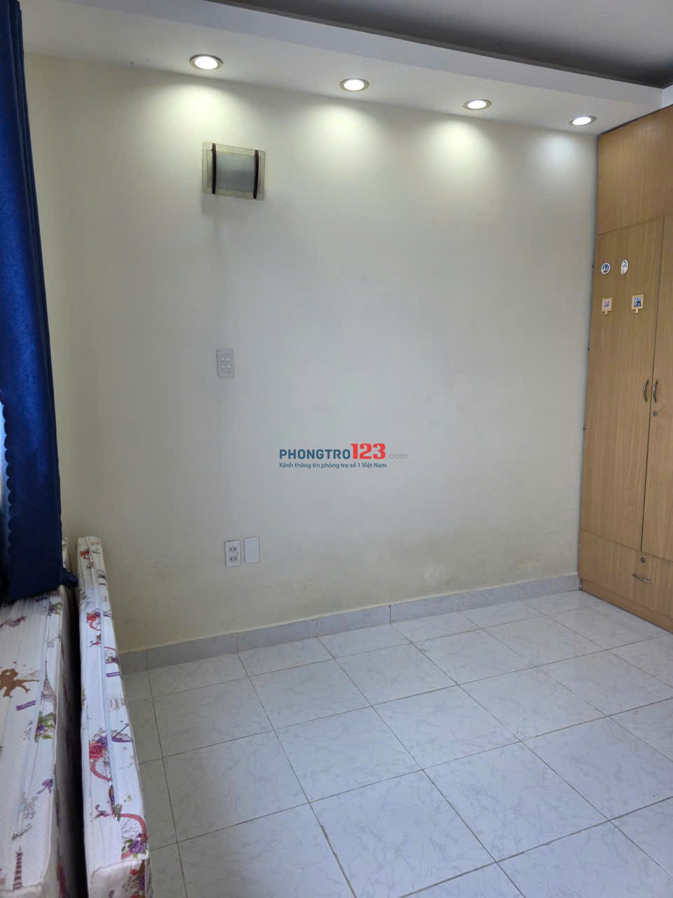 Cho nữ thuê phòng tại Chung cư Mỹ Phước P2 Q Bình Thạnh sạch sẽ, thoáng mát, tầng cao