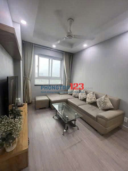 Chung cư 10A Trần Nhật Duật, Tân Định, Q1: 69m2, 1PN, nội thất 10tr