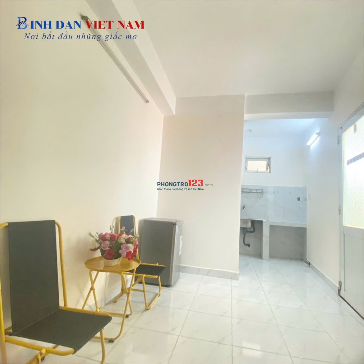 Phòng trọ, ký túc xá tiện nghi sinh hoạt đầy đủ dành cho SV, nhân viên văn phòng giờ giấc linh hoạt