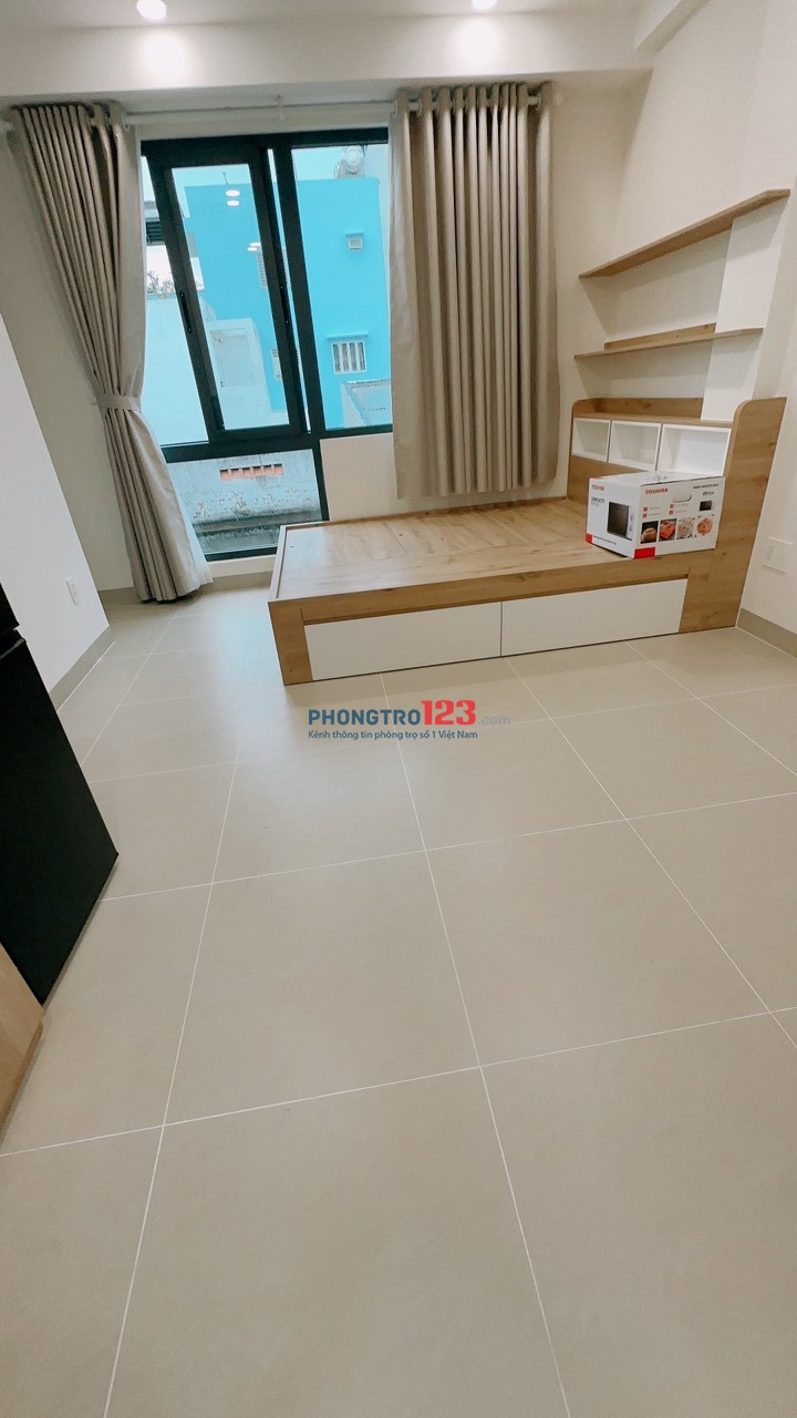 Cho thuê căn hộ dịch vụ full nội thất cao cấp, 100% khai thác lần đầu tại đường Bùi Đình Túy