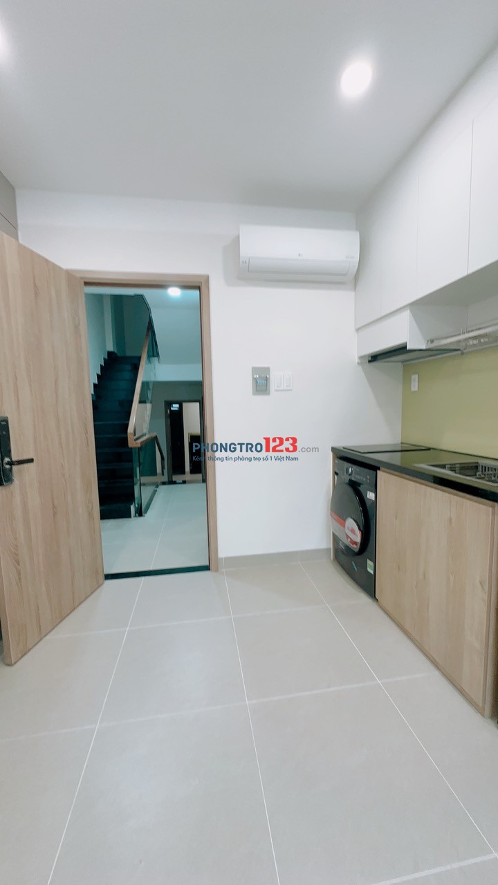 Cho thuê căn hộ dịch vụ full nội thất cao cấp, 100% khai thác lần đầu tại đường Bùi Đình Túy