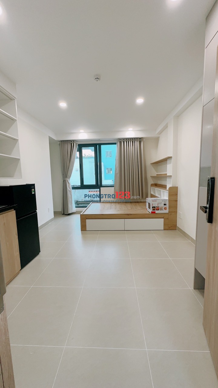 Cho thuê căn hộ dịch vụ full nội thất cao cấp, 100% khai thác lần đầu tại đường Bùi Đình Túy