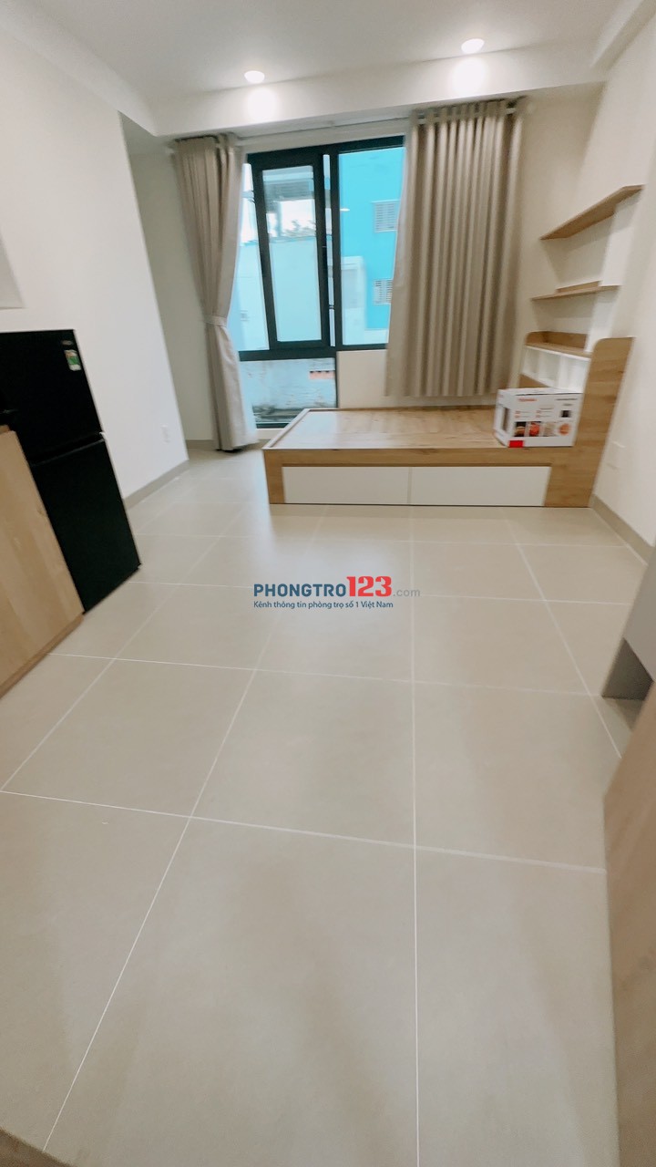 Cho thuê căn hộ dịch vụ full nội thất cao cấp, 100% khai thác lần đầu tại đường Bùi Đình Túy