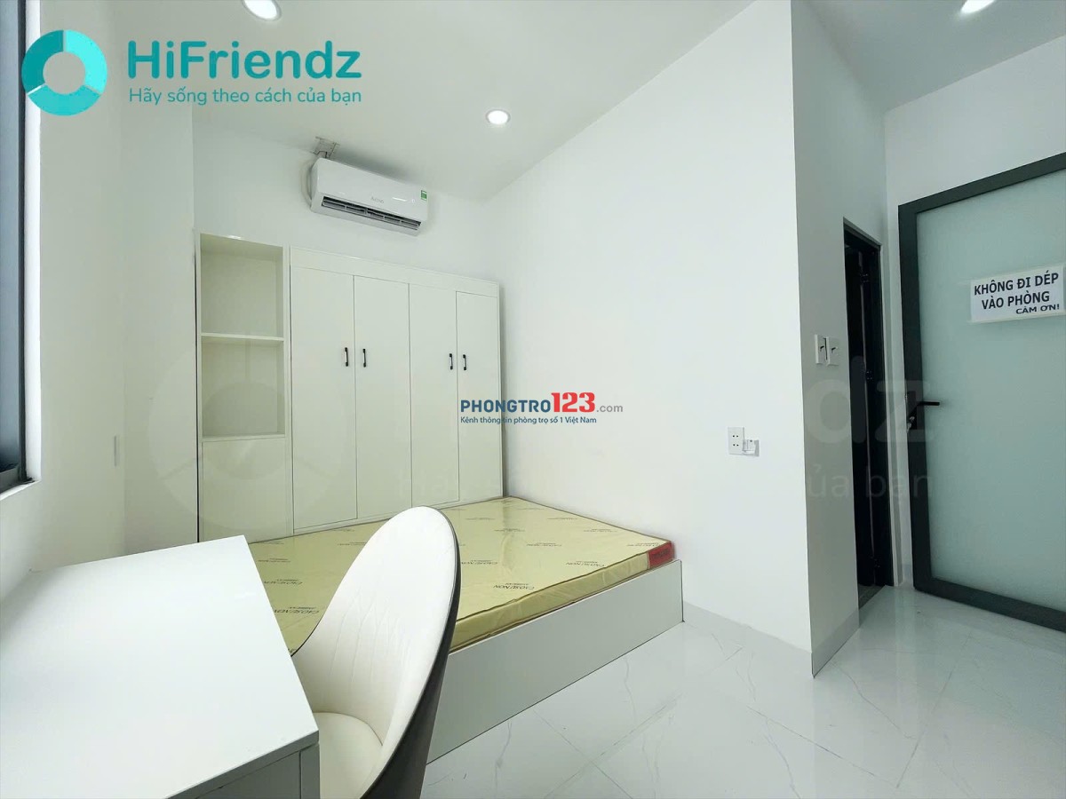 Cho Thuê Phòng Bình Thạnh gần Hutech, Ngoại Thương,GTVT_Cửa sổ lớn, Full nội thất