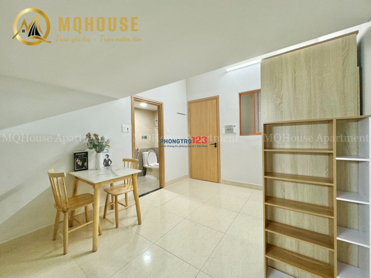 Phòng Có Gác Full Nội Thất, Giá Rẻ - Gần ĐH Văn Hiến, Chợ Bàu Cát, ĐH Công Thương