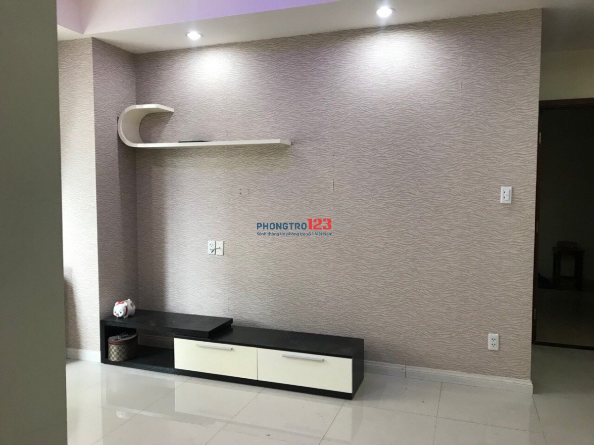 Cộng Hòa Plaza,p12, Tân Bình: 74m2, 2p ngủ,NT giá 14tr/th