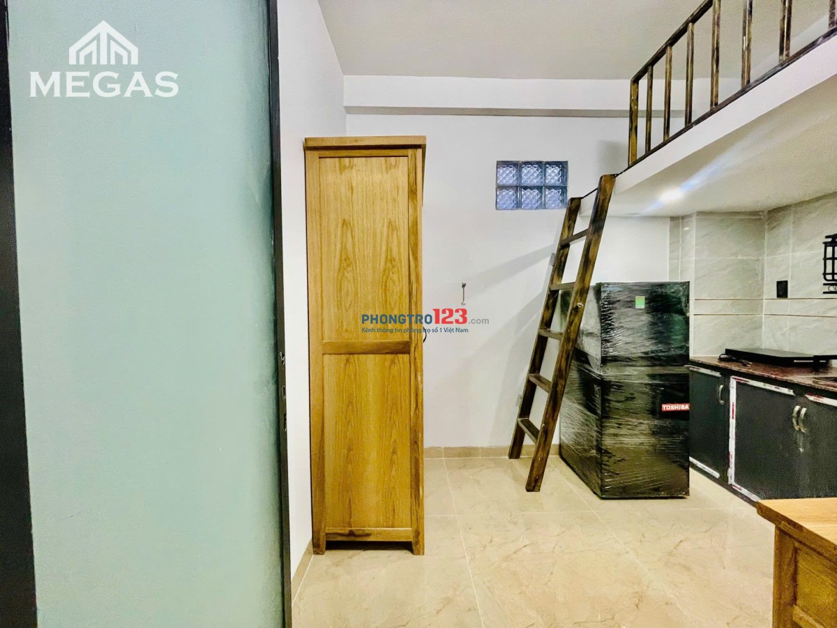 PHÒNG TRỌ CÓ GÁC CHO SINH VIÊN HUTECH,NGOẠI THƯƠNG FULL NỘI THẤT Ở BÌNH THẠNH GẦN NGÃ TƯ HÀNG XANH