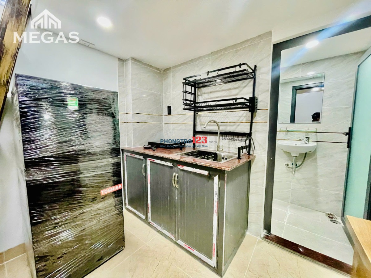 PHÒNG TRỌ CÓ GÁC CHO SINH VIÊN HUTECH,NGOẠI THƯƠNG FULL NỘI THẤT Ở BÌNH THẠNH GẦN NGÃ TƯ HÀNG XANH