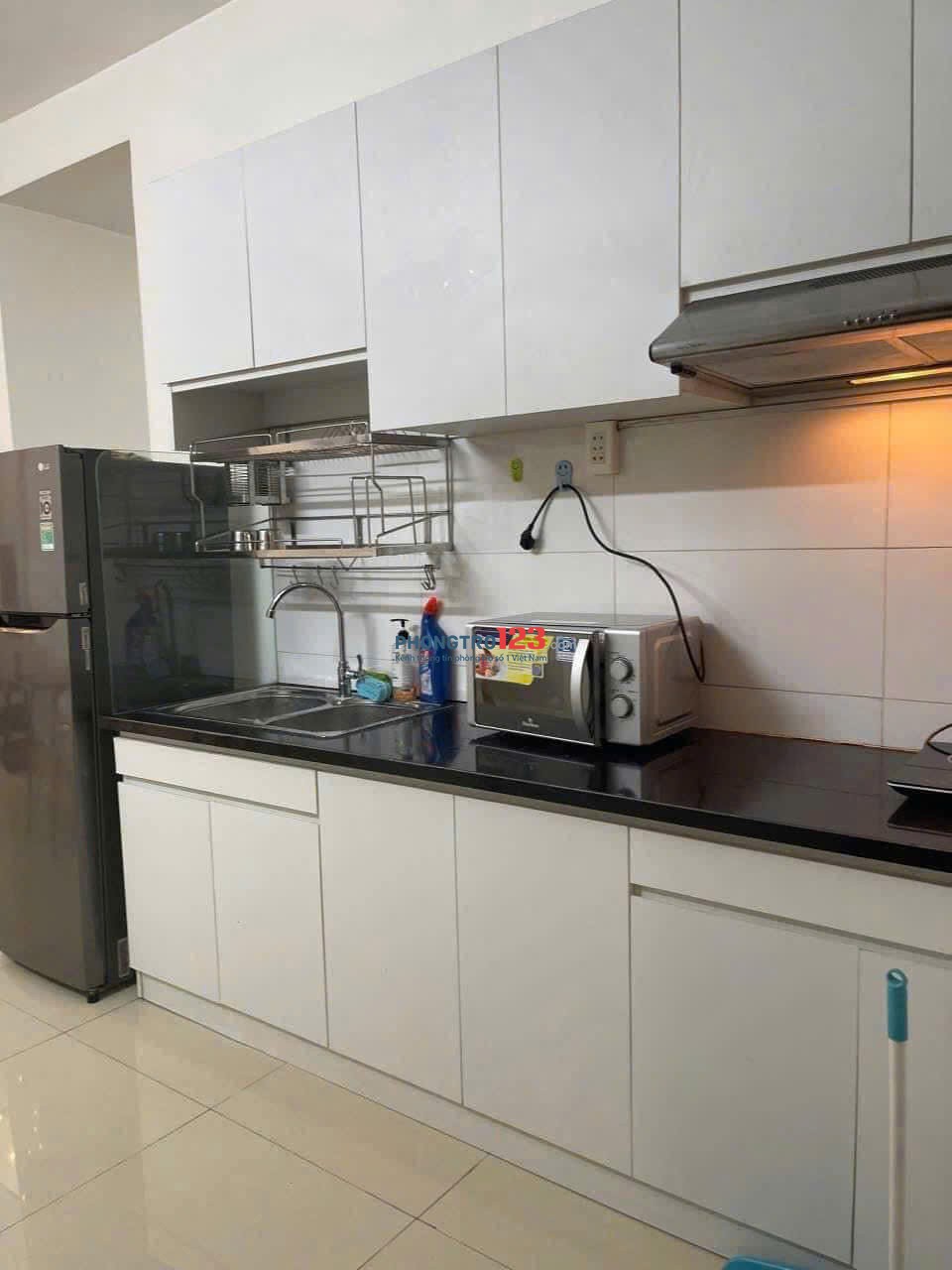 Chung cư Hà Đô, Lê Thị Riêng, Q12: 2p ngủ, nhà đẹp, 6tr/tháng