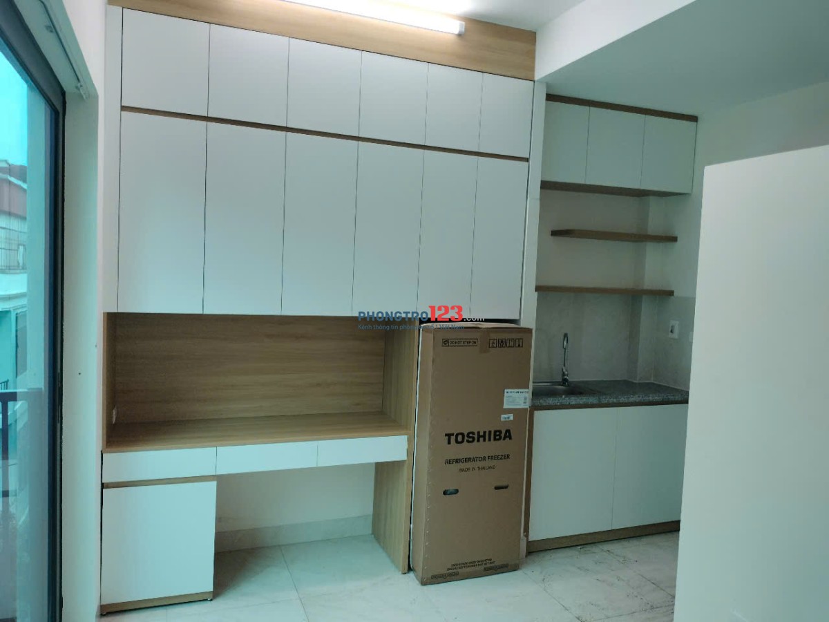 Cho thuê căn hộ dịch vụ mới xây full nội thất Tân Mai, Hoàng Mai, Hà Nội
