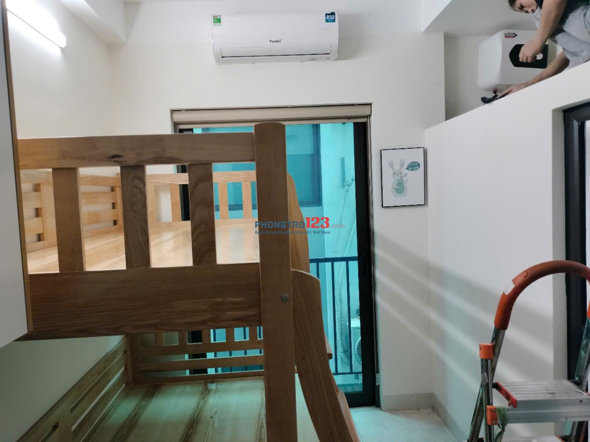 Cho thuê căn hộ dịch vụ mới xây full nội thất Tân Mai, Hoàng Mai, Hà Nội