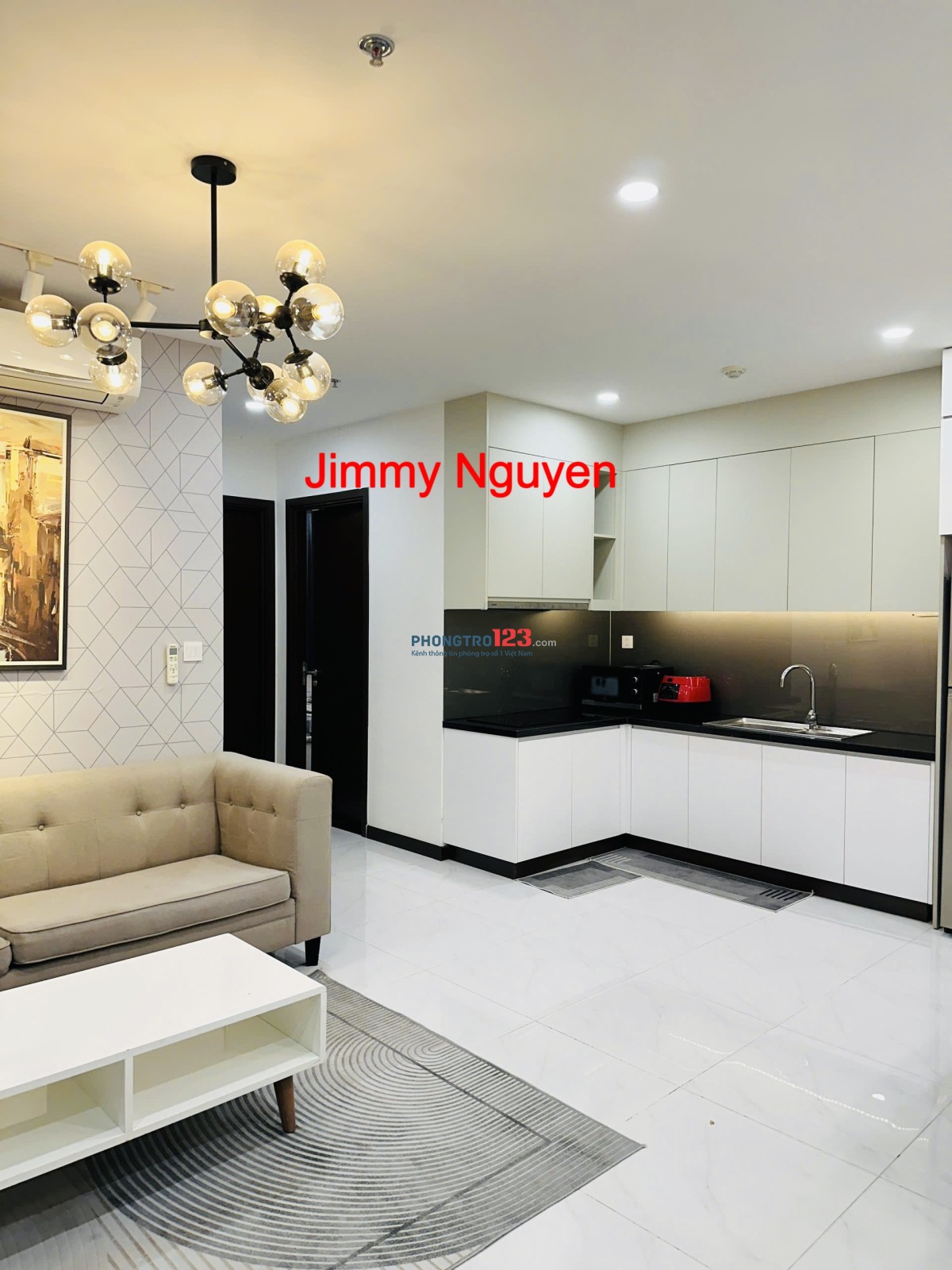 CHO THUÊ CĂN HỘ 2 PHÒNG NGỦ – FULL NỘI THẤT CAO CẤP