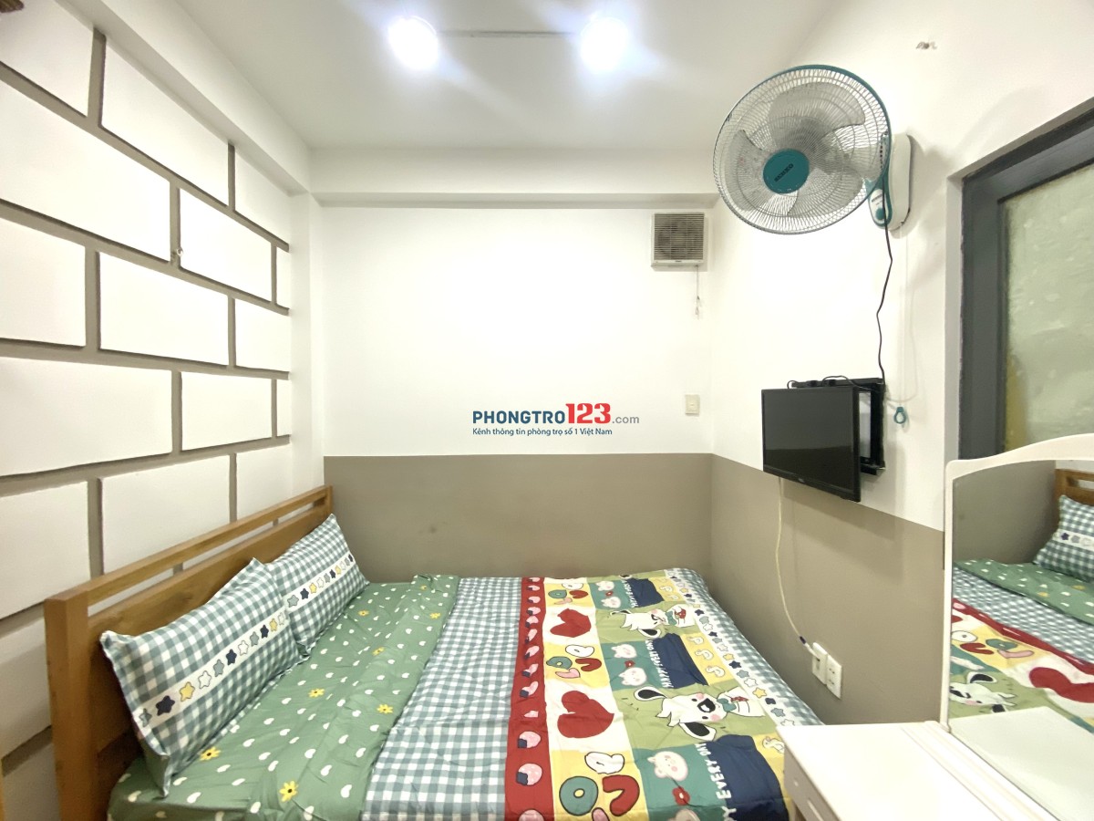 PHÒNG ĐẸP FULL NT KO CHUNG CHỦ NGAY VÕ VĂN TẦN GẦN ĐH MỞ