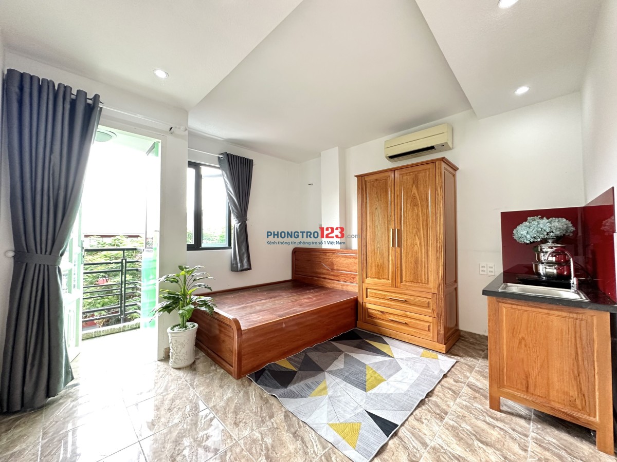 PHÒNG CAO CẤP GIÁ RẺ ÁNH SÁNG TỰ NHIÊN FULL NỘI THẤT GẦN CHUNG CƯ PHÚC YÊN
