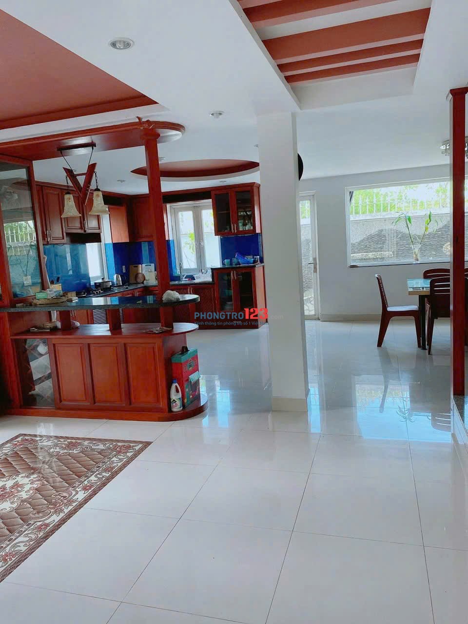 Tôi cần cho thuê Căn Biệt Thự - 200m2 - 4PN - 5WC ở KDC 13E giá 20 Tr/th