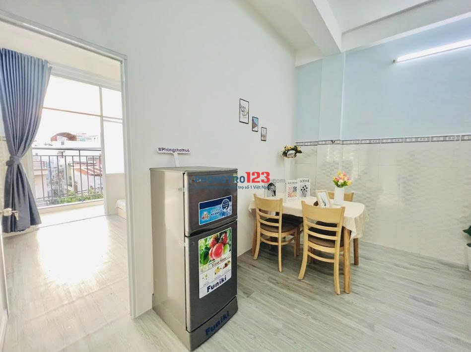 CHO THUÊ CĂN 1PN TÁCH BẾP FULL NỘI THẤT - 6,6TR TẠI TRUNG TÂM QUẬN TÂN PHÚ