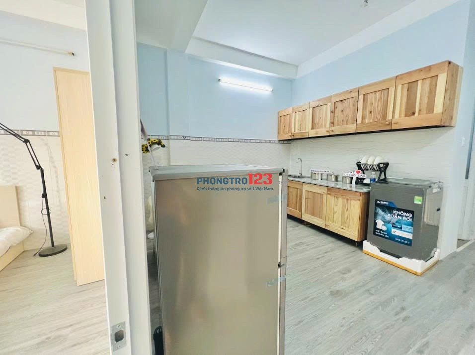 CHO THUÊ CĂN 1PN TÁCH BẾP FULL NỘI THẤT - 6,6TR TẠI TRUNG TÂM QUẬN TÂN PHÚ