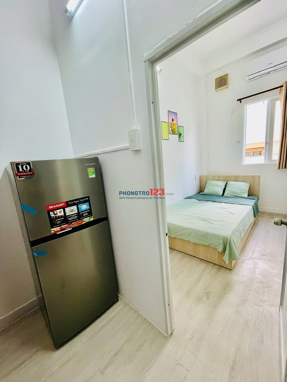 Căn Hộ 2PN - Tách Bếp - Nguyễn Gia Trí - Dành Cho Sinh Viên Hutech, UTH, UEF, Hồng Bàng
