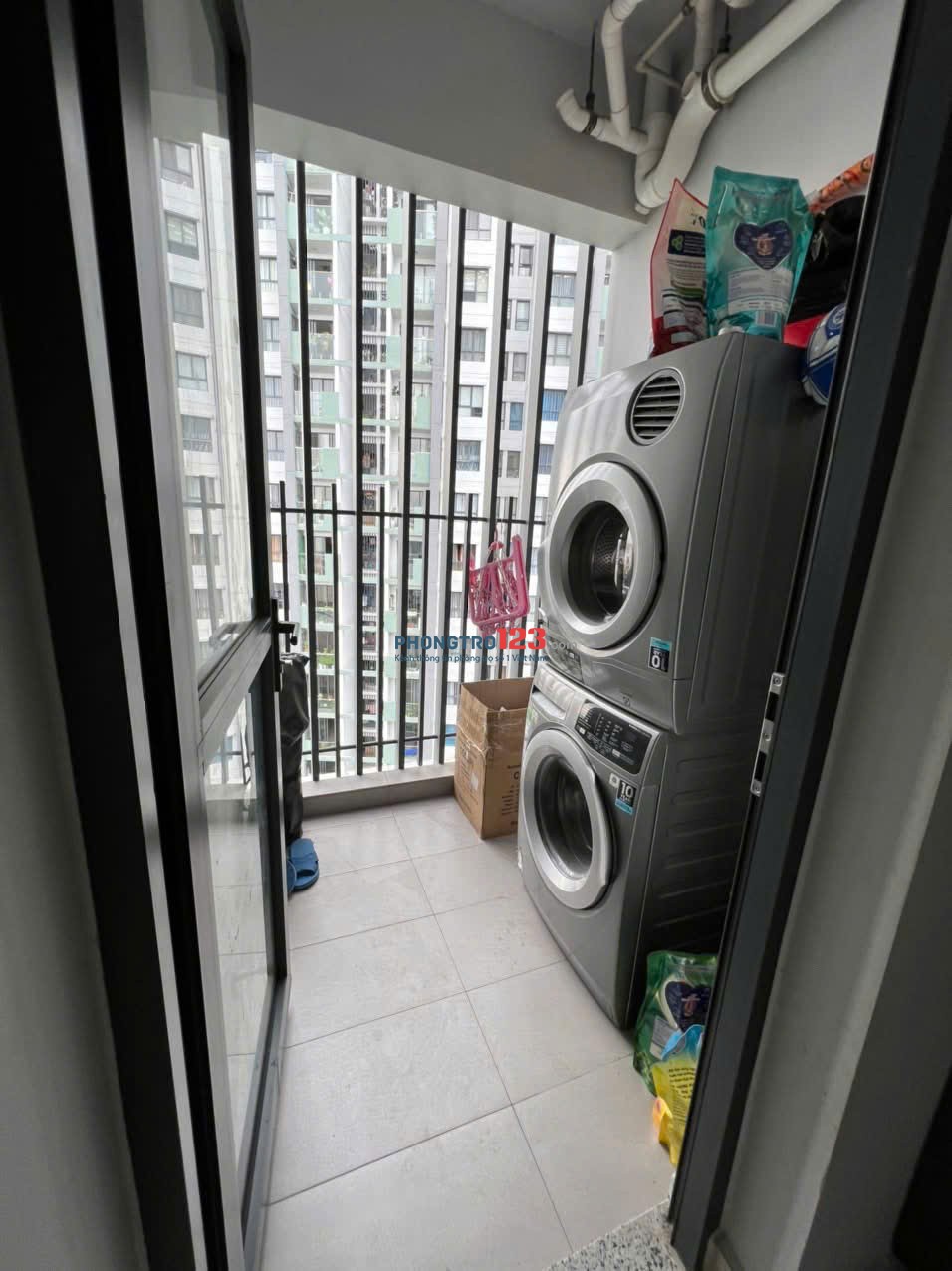 Cộng Hòa Plaza, P12, Tân Bình, 74m2, 2PN, 2WC, NTCC, 14tr5/th.