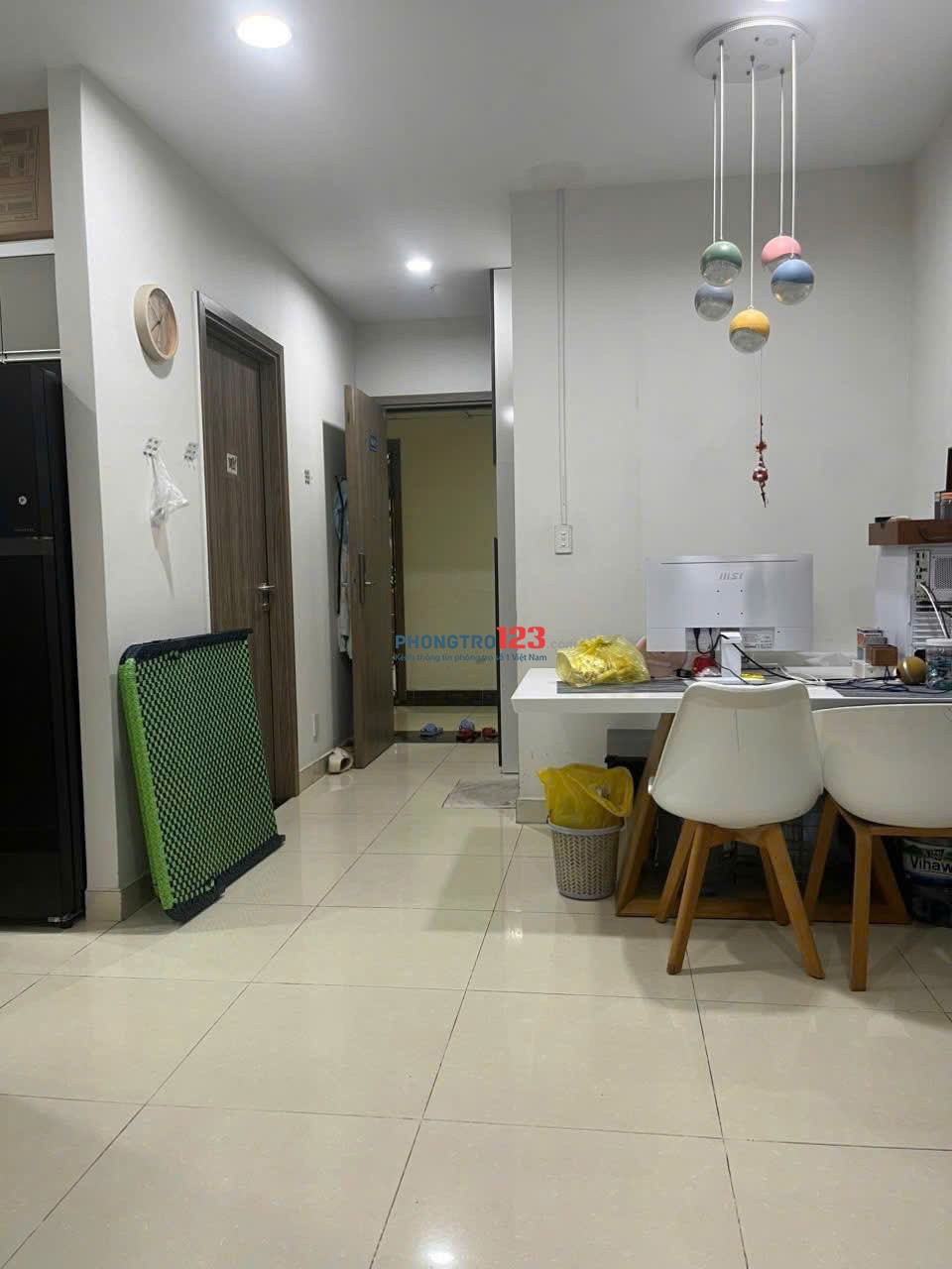 Chung cư Screc( Coopmart), trường sa, Q3, rộng 60m2, 1PN, 11tr/tháng