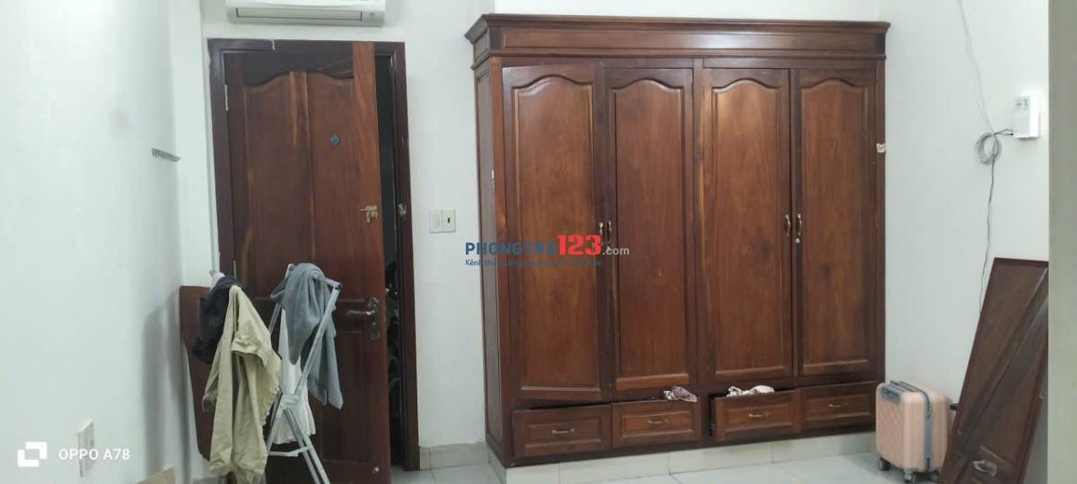 Cho thuê phòng trọ 36m2 gần nhà ga T3 thoáng mát không chung chủ