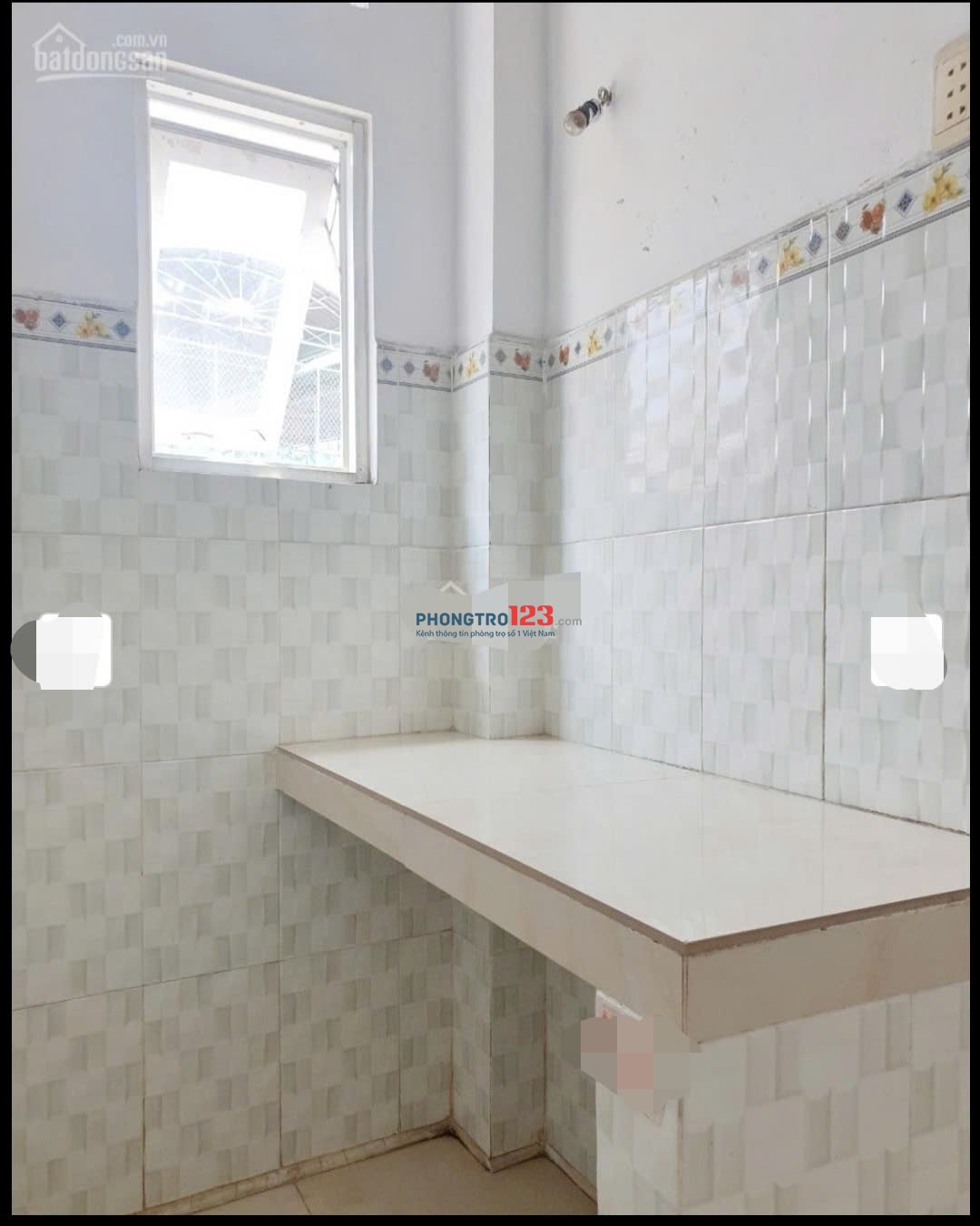CHO THUÊ PHÒNG NHÀ 860/8 Đường Hưng Phú, Q8 có cửa sổ lớn, 3,2tr/tháng