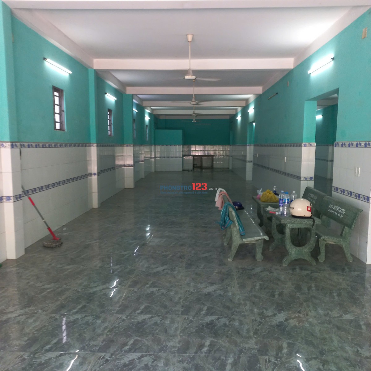 Cho thuê mặt bằng nhà xưởng 500m2 huyện Bình Chánh