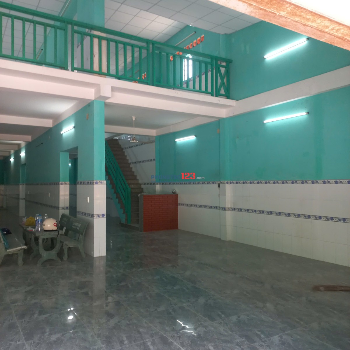 Cho thuê mặt bằng nhà xưởng 500m2 huyện Bình Chánh