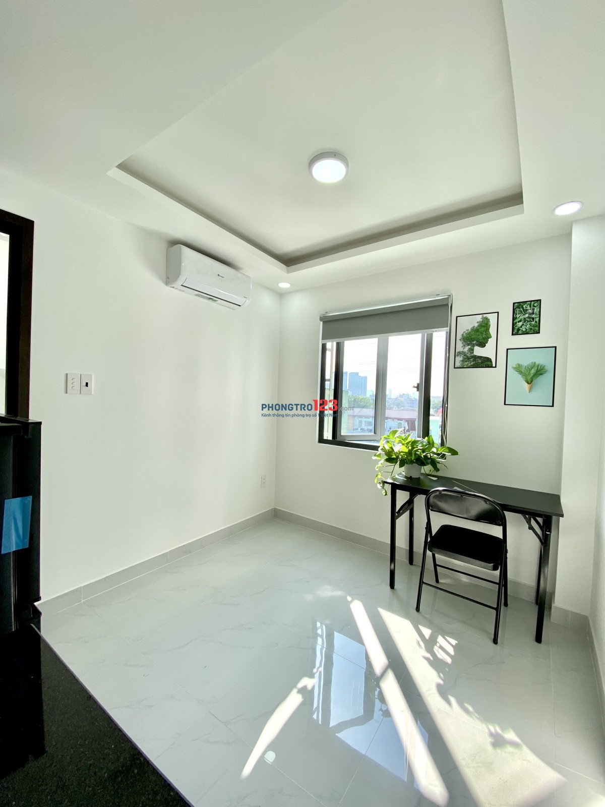 Phòng mới vừa hoàn thiện. Ngay chợ Nguyễn Xí vs Phạm Văn Đồng