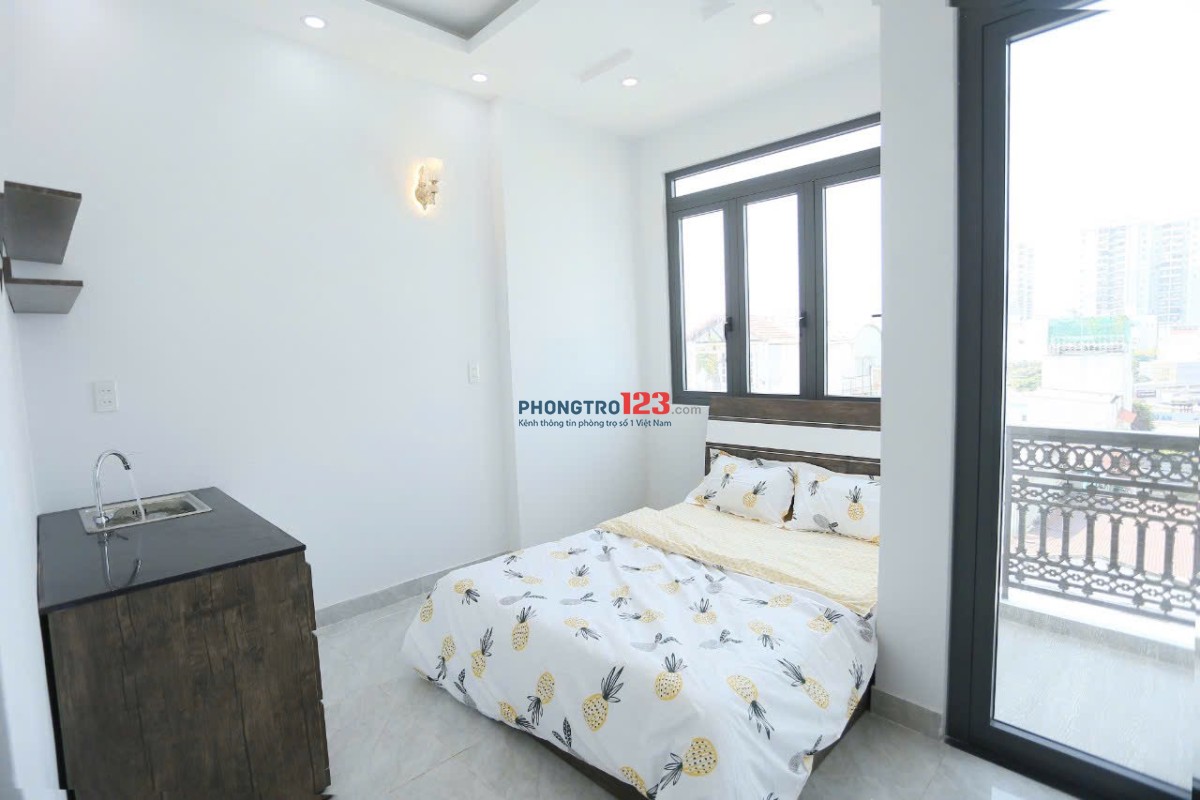 Căn hộ full nội thất – ban công thoáng – thang máy hiện đại ngay Quách Hữu Nghiêm Tân Phú