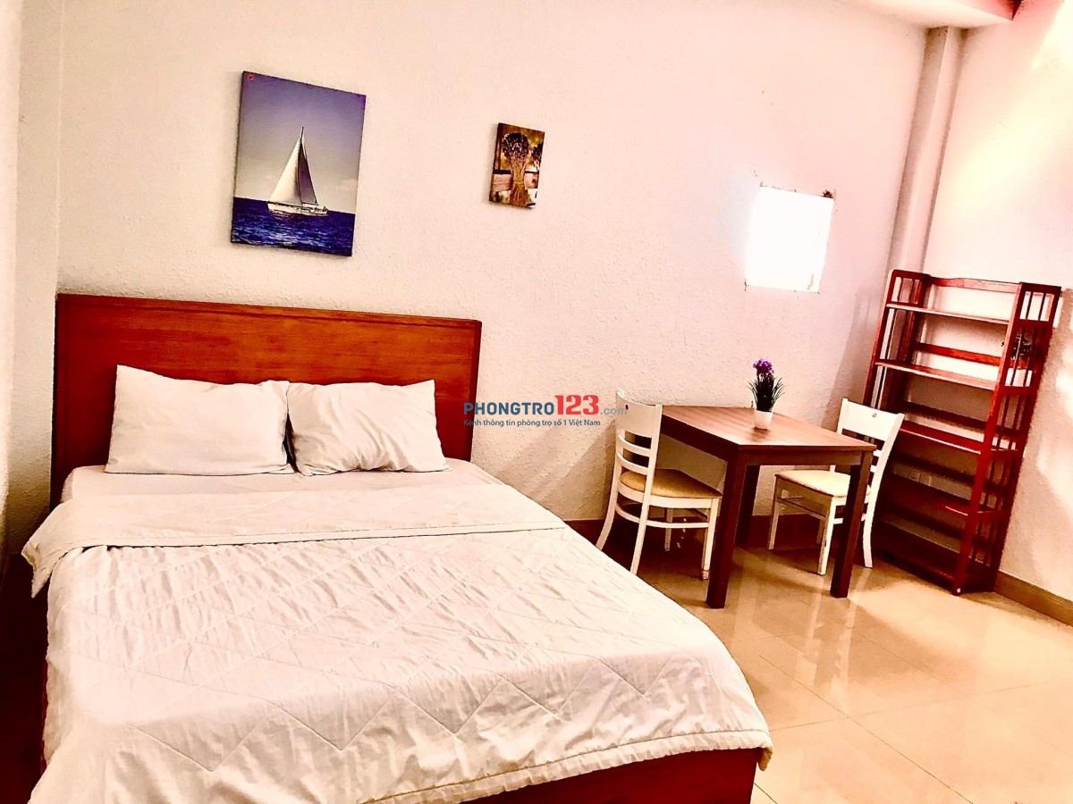 Cho thuê phòng đẹp như khách sạn, full nội thất, ngay gần ĐH Bách Khoa, Văn Hiến