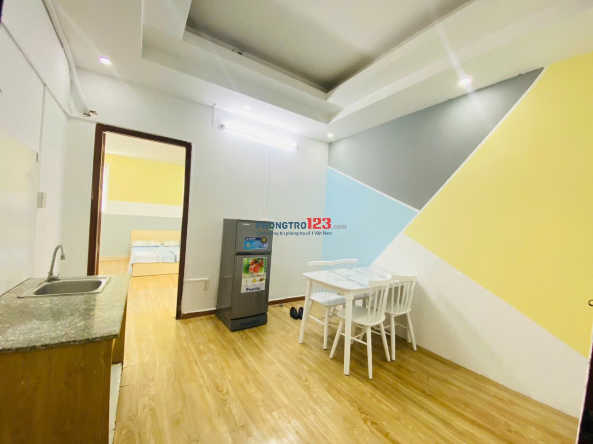 1PN TÁCH BẾP FULL NỘI THẤT NGAY CÔNG VIÊN HOÀNG VĂN THỤ - CỘNG HÒA