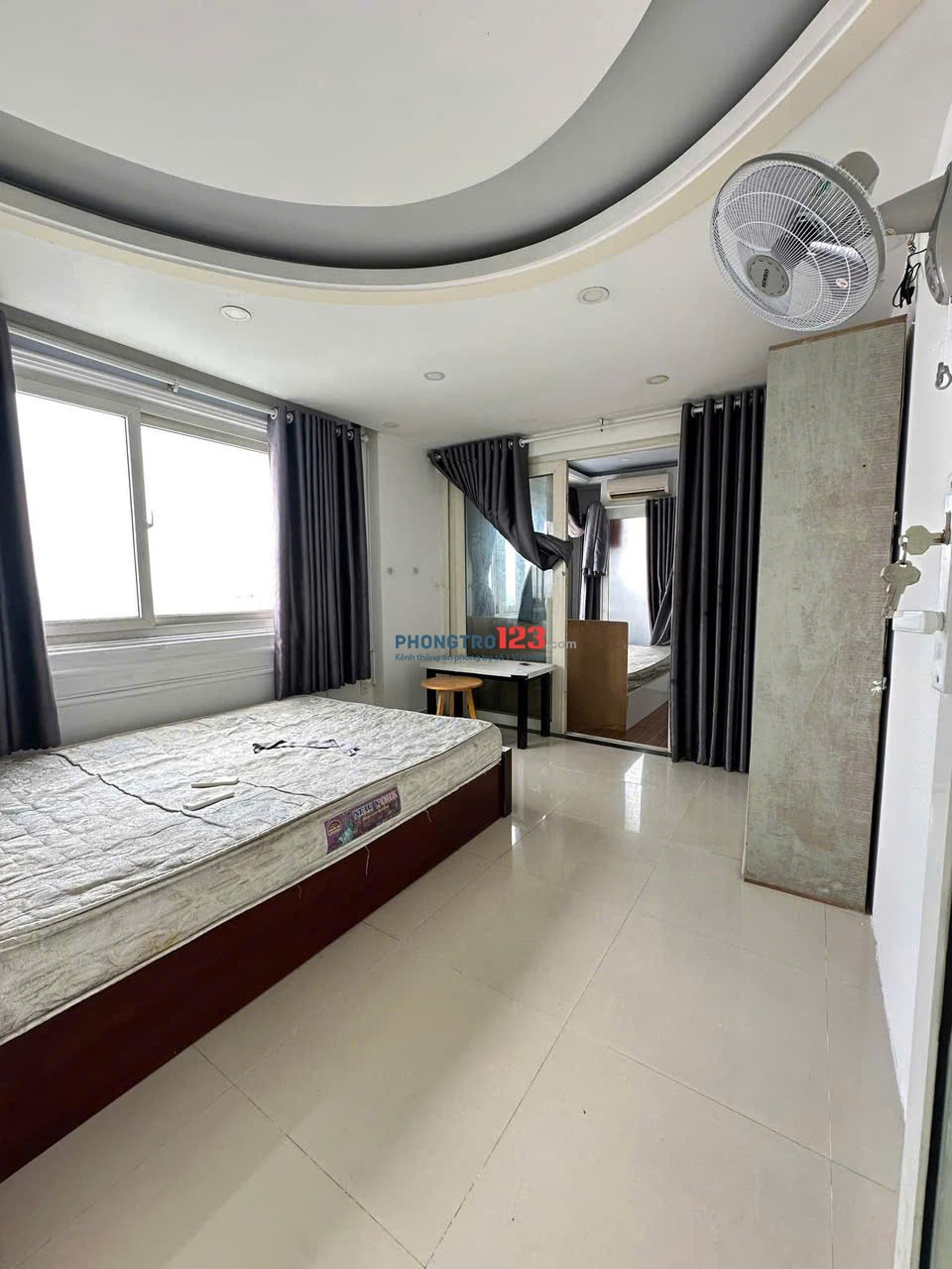 Chung cư SG Apartment, Thoại Ngọc Hầu, TP: 120m2, 3p ngủ rộng, full nội thất, 10tr