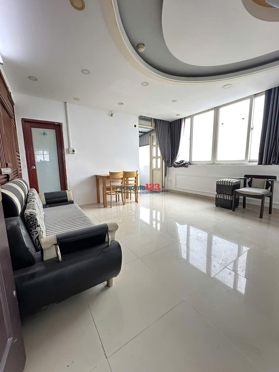 Chung cư SG Apartment, Thoại Ngọc Hầu, TP: 120m2, 3p ngủ rộng, full nội thất, 10tr