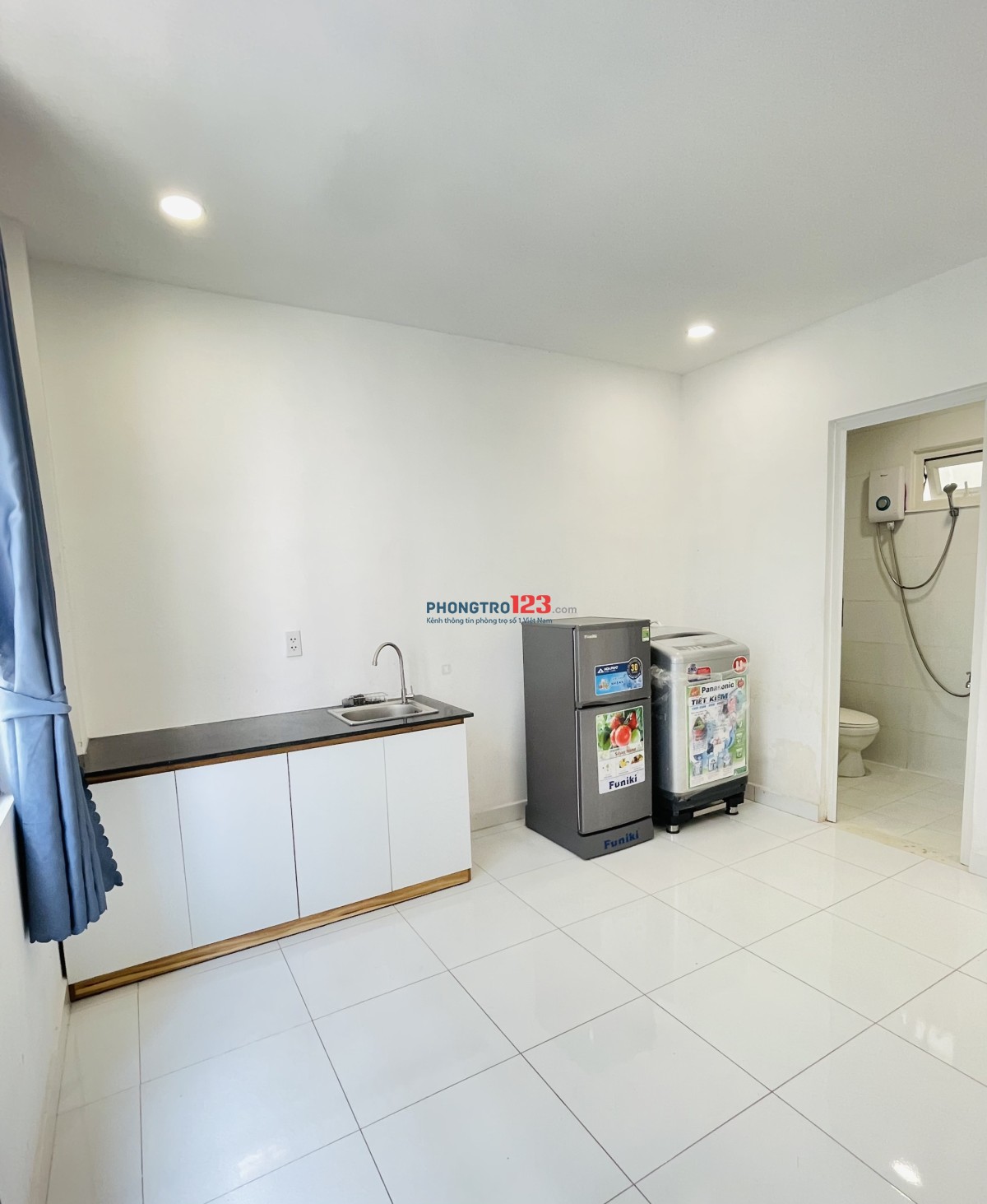 Chdv cát lái gần citisoho dt 40m2 1pn 1pk full ntGiá 5tr2 ban công