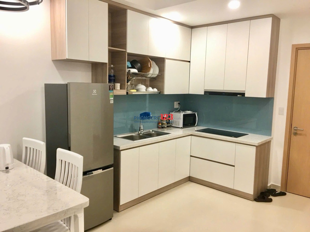 Chung cư Carillon 5, Lũy bán Bích, Tân Phú: 72m2, 2p ngủ,1 2tr/th.
