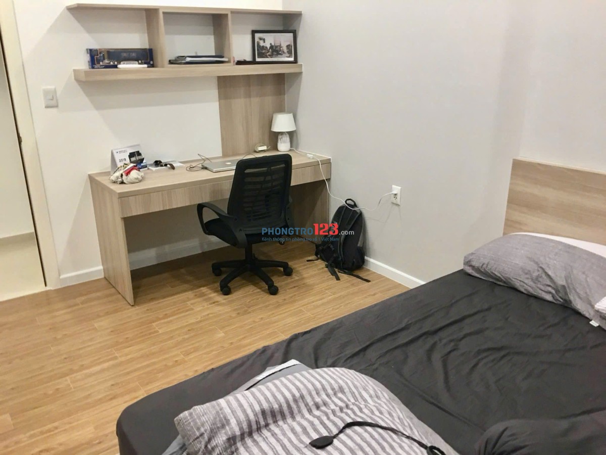 Chung cư Carillon 5, Lũy bán Bích, Tân Phú: 72m2, 2p ngủ,1 2tr/th.
